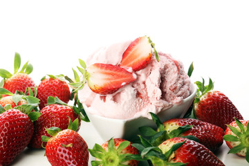 strawberry ice cream
