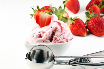 strawberry ice cream