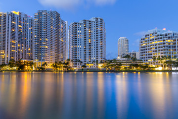 Naklejka premium Panoramę Miami