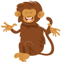shaggy monkey animal character