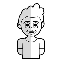 boy happy child icon image vector illustration design 