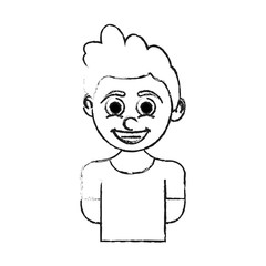boy happy child icon image vector illustration design 