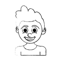 boy happy child icon image vector illustration design 