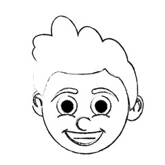 boy happy child icon image vector illustration design 