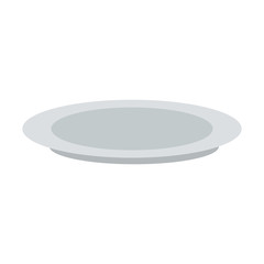 dish icon image icon over white backgorund. vector illustration