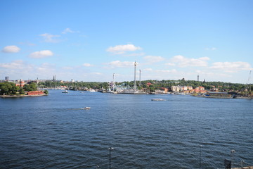 Obraz premium Bay at Stockholm