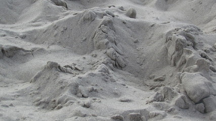 White sand