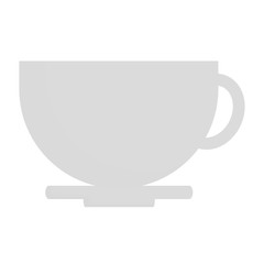 coffee mug icon over white background. vector illustration