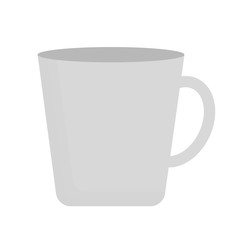 coffee mug icon over white background. vector illustration