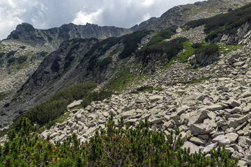 Amazing Landscape from Banderitsa pass, Pirin Mountain, Bulgaria