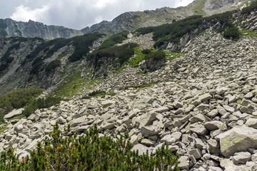 Amazing Landscape from Banderitsa pass, Pirin Mountain, Bulgaria