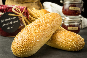 Hefestange mit Sesam