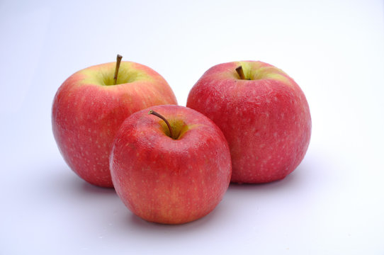 apple on white background