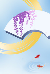 暑中見舞い　はがきテンプレート