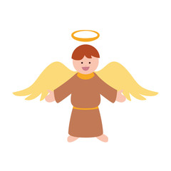 Holy spiritual angel