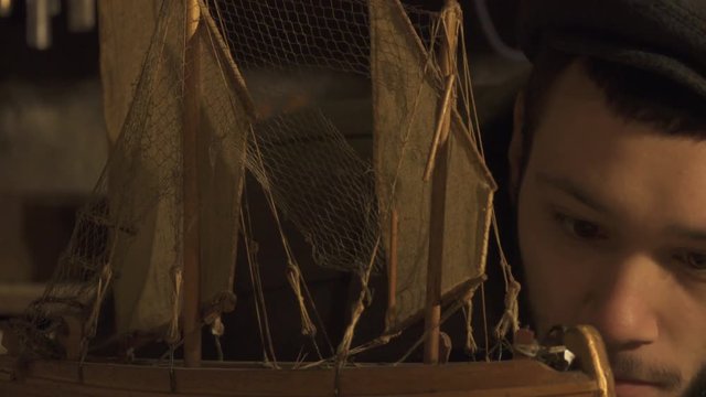 Young Artisan, Making Wooden Boat