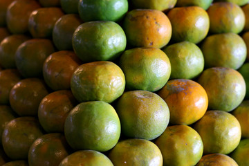 Orange honeysuckle fruit