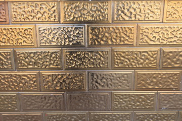 Shiney Golden Tiles