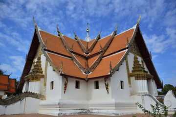 Wat Phumin at nan in thailand