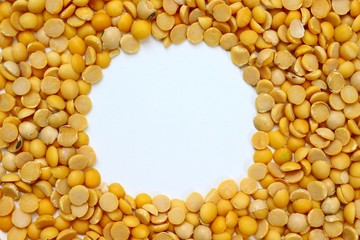 Split soy bean background