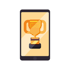 Cup Pixelated videogame vector illustration graphic icon design