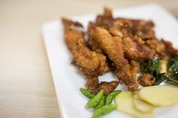 fried sour chicken wings