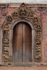 Fototapeta premium Hindu Temple Door