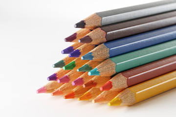 Obraz premium Colored Pencil as wallpaper
