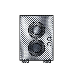 speaker sound audio image vector illustration eps 10