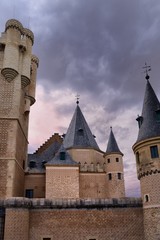 Torreones del Alcázar de Segovia