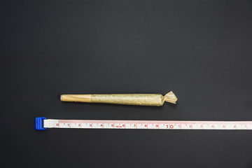 Marijuana Joints Isolated - Cannabis Smoking