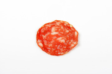 thin slice of salami