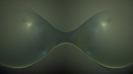     Bunter fantasievoller Hintergrund - graugrün 