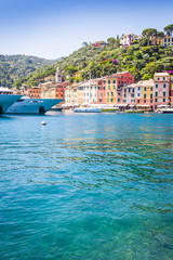 Portofino, Italy - Summer 2016 - view from the sea