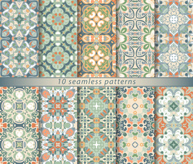 Set of seamless pattern