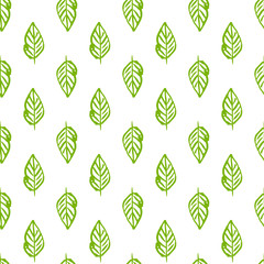Nature Plants Seamless Pattern