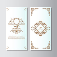 Fototapeta na wymiar invitation background flyer style Design Template
