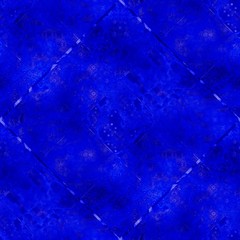 Background with blue tiles