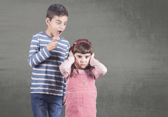 Kids arguing