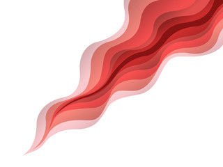 Abstract Background Wave Illustration