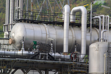 petrochemical industrial plant