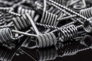 Multistrand Ribbon Fused Clapton on a dripper gold