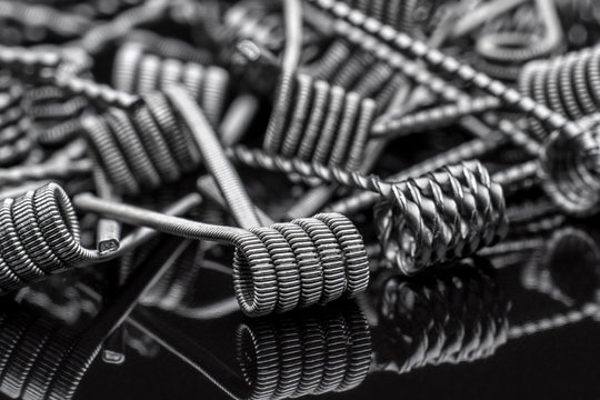 Multistrand Ribbon Fused Clapton on a dripper gold