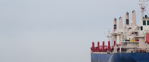MERCHANT VESSEL - Portrait of a cargo ship sailing in the sea   © Wojciech Wrzesień