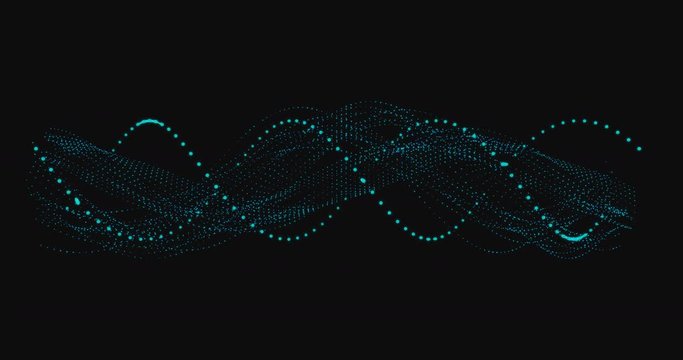 Digitally generated dna structure
