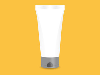 Cosmetic package for cream, soups, foams, shampoo Icon