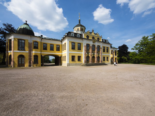 Fototapeta premium Deutschland, Thüringen, Weimar, UNESCO Weltkulturerbe, Schloss Belvedere