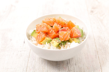 poke bowl,chirashi