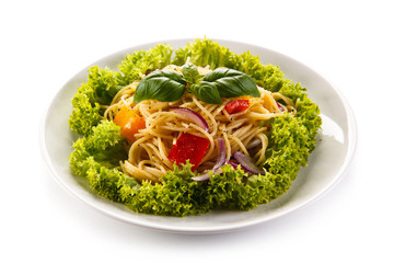 Pasta with vegetables