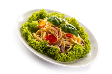 Pasta with vegetables